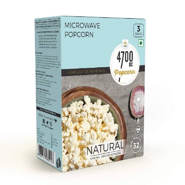 4700 BC Natural Microwave Popcorn